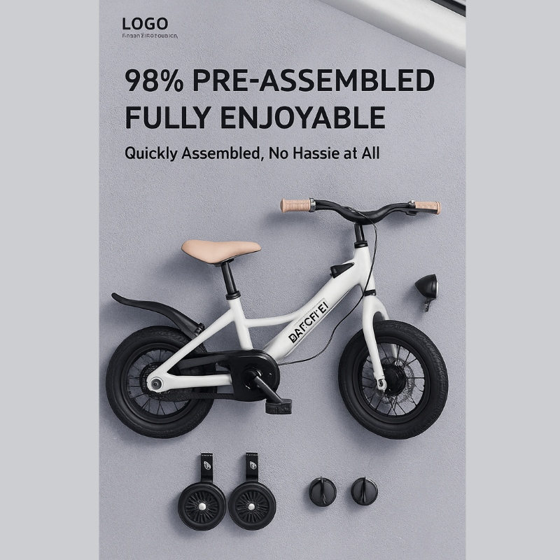 Magnesium Alloy Kids Bike | New Pedal Bicycle for 1-9yo Boys & Girls #TinyCyclist