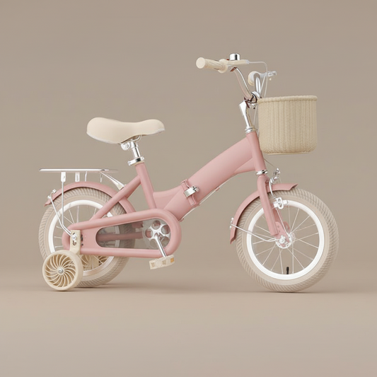New BeiQiTong Lightweight Foldable Kids Bicycle | Perfect for Ages 2-10