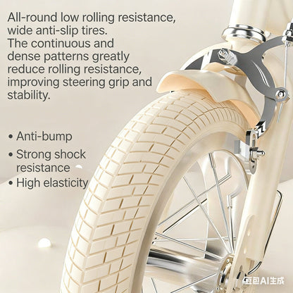 New BeiQiTong Lightweight Foldable Kids Bicycle | Perfect for Ages 2-10